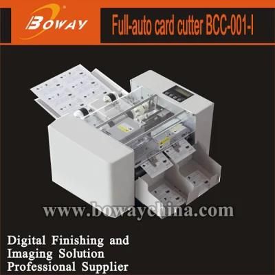 Boway 40PCS/Min Full Automatic A4 Paper Namecard Business Card Cutter Cutting Machine (no base)