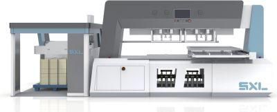 Automatic Blanking Machine Strip The Waste Paper After Die-Cutting