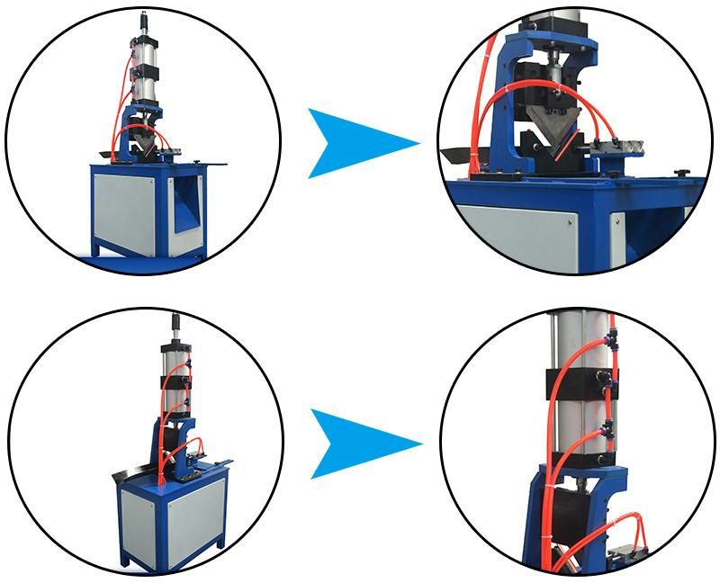 Chinese Suppliers Semi Automatic Paper Protector/Angle Board Re-Cutter