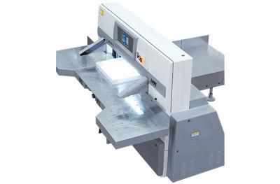 Full Automatic Program Control Hydraulic Heavy Duty Paper Cutting Machine Professional Post-Press