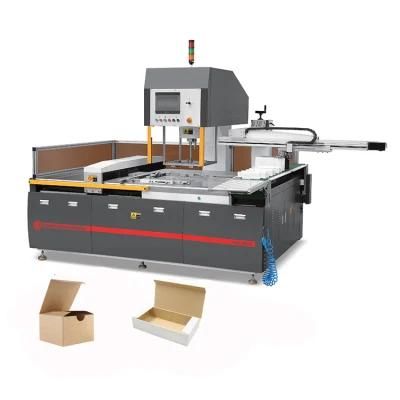 Die Cutting Waste Strip Machine to Make Cardboard Boxes