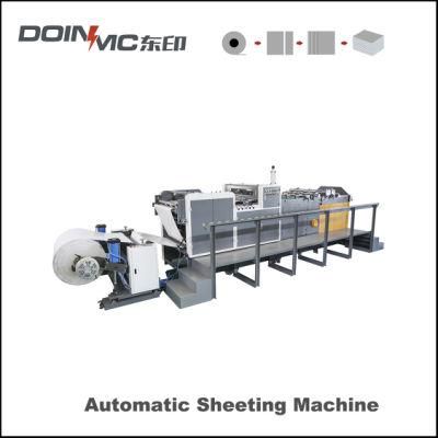 Big Size Printable Paper Roll to Sheets Cutting Machine with Automatic Sheets Stacking Unit China Price