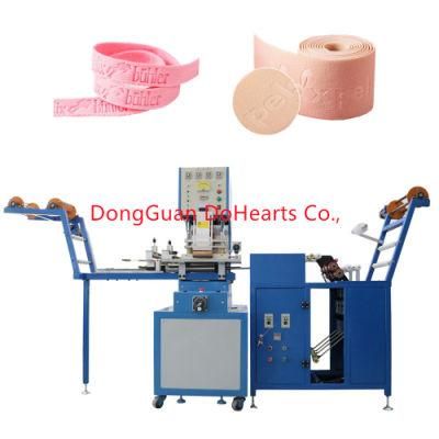 High Frequency Fabric Tape Elastic Logo Embossing Machine