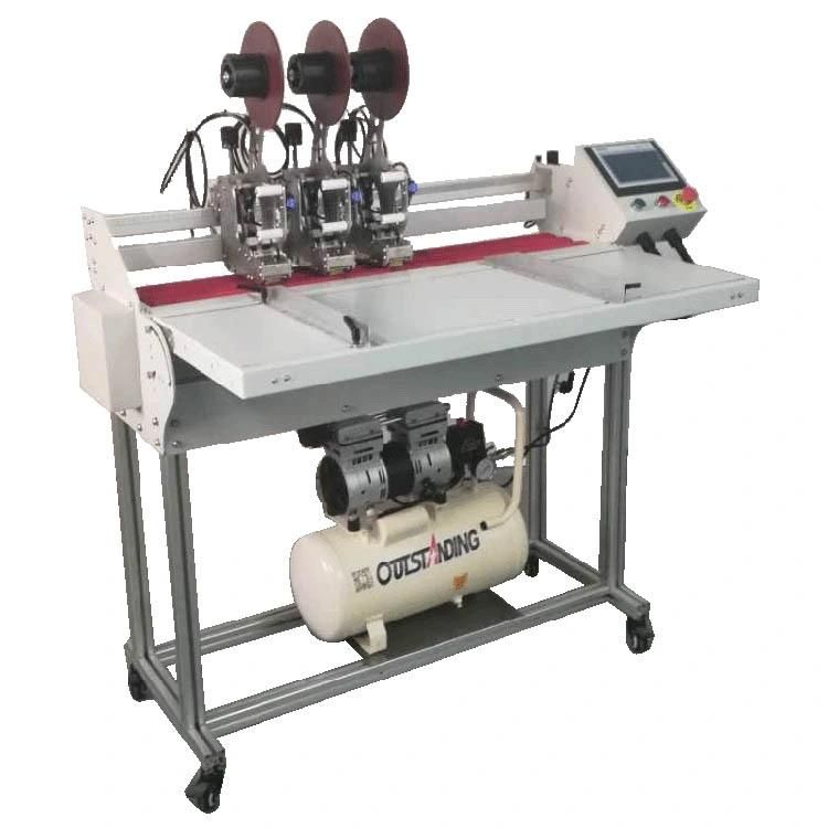Tmb 500 Cardboard Taping Applicator Machine / Semi-Auto Tape Applicator/Tape Dispenser for Paper