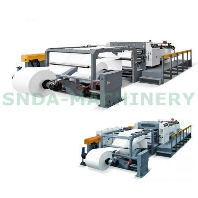 High Speed Hobbing Cutter Paper Sheeting Roll to Sheet Cutting Reel to Sheet Cutting Machine China Factory