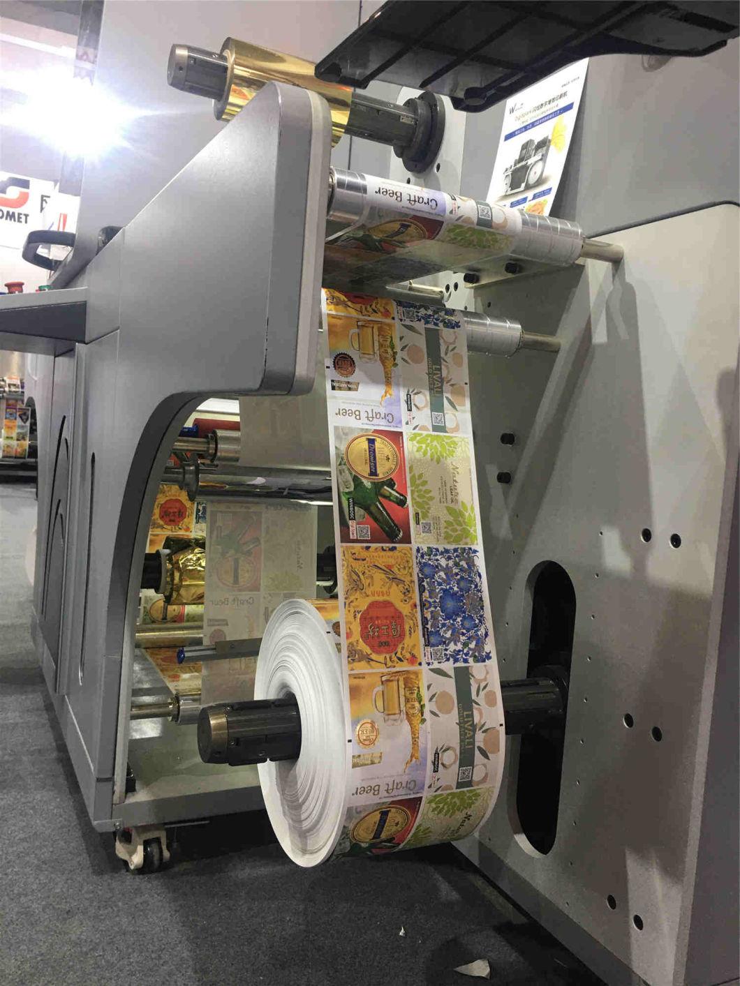 Digispark Digital Label Foil Stamping and Varnishing Printing Machine