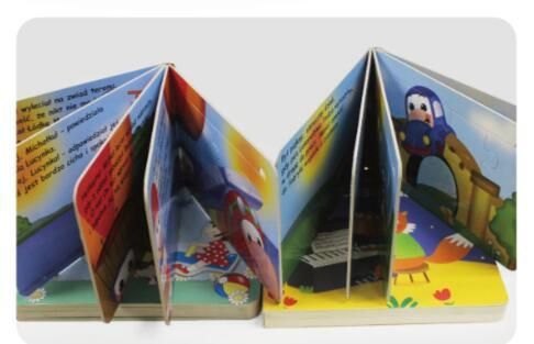 High Quality Children Color Board Book Binding Machine