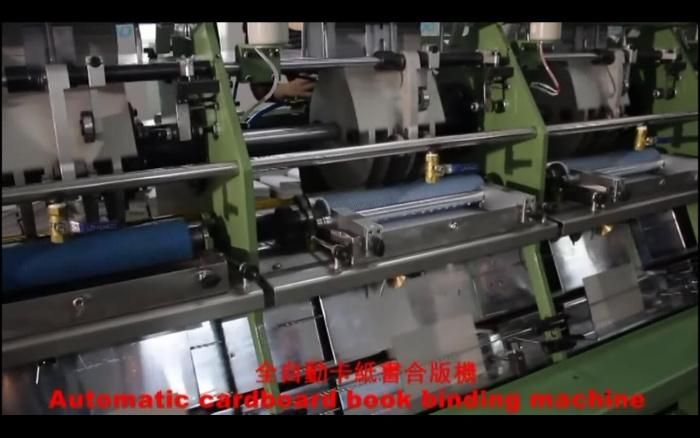 High Quality Children Color Board Book Binding Machine