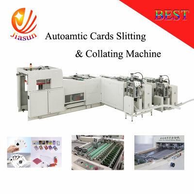 Automatic Playing Cards Slitting and Collating Machine (FQ1020)