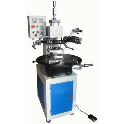 Rotary Table Pneumatic Hot Stamping Machine for Leather