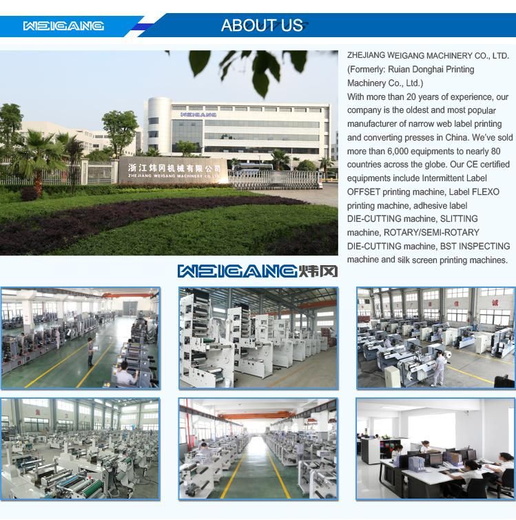 High Efficiency Adhesive Label Die Cutting Machine