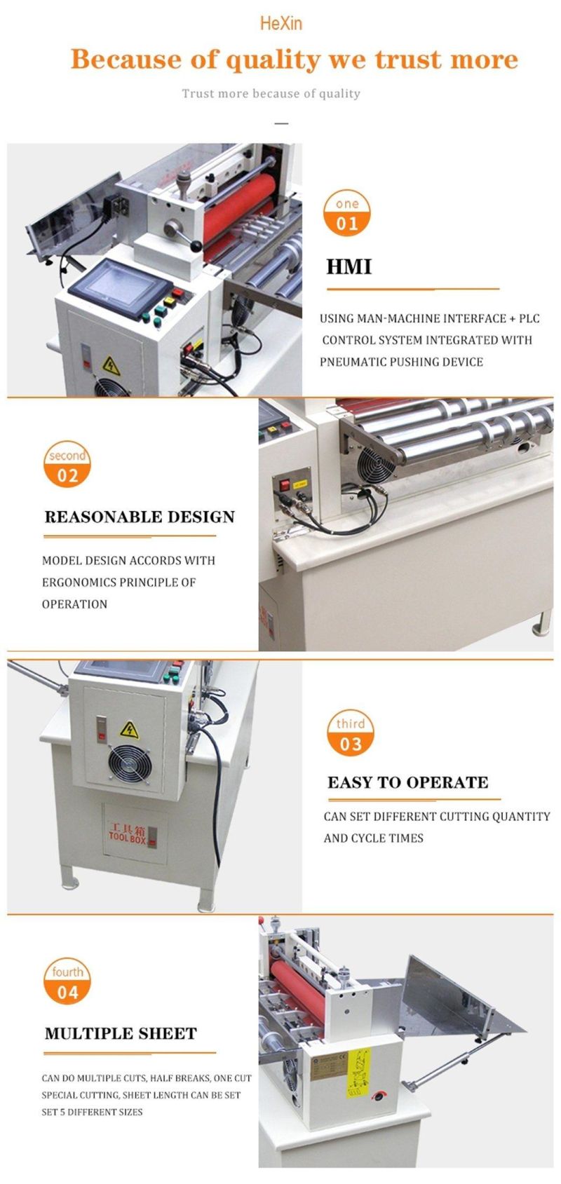 Automatic PVC Film Application Machine with Photoelectricity Marking