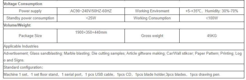 Cutting Plotter Machine for Vinyl