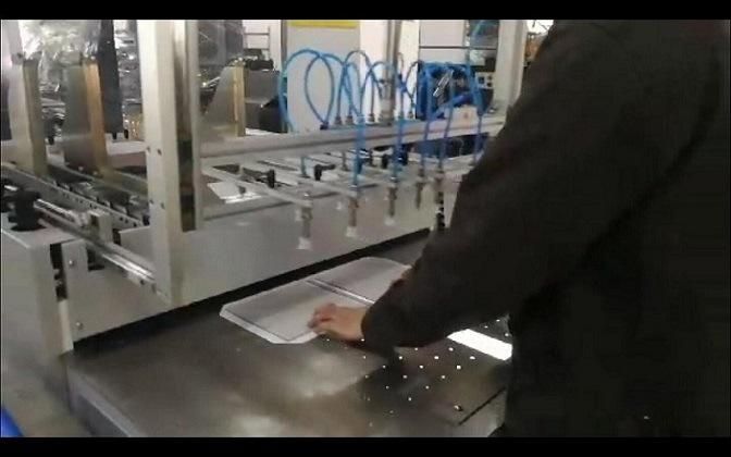 Kids Book Cardboard Folding Gluing Machine