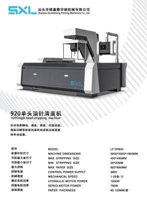 Microcomputer Pin-Type Stripping Machine for Carton/Label/Tags Top Quality High Efficiency