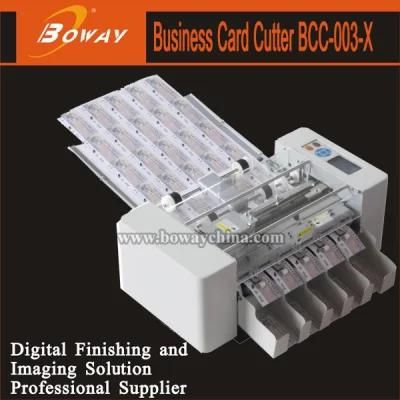 Boway 80 Pieces/Min A3+ Multi-Function Full-Auto Business Card Cutter (Normal Speed)