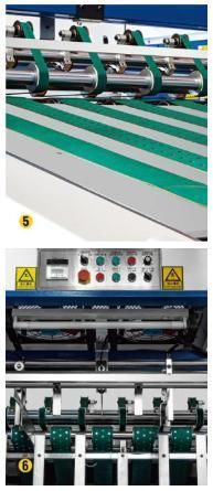 9000 Sheets Per Hour 730X1050mm Spot UV Coating Machine