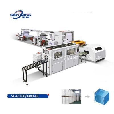 A4 Paper Cutting &amp; Packaging Machine, Automatic A4 Paper Roll Cutter and Packing Machine, Copy Paper Cutter, Paper Sheeting Machine