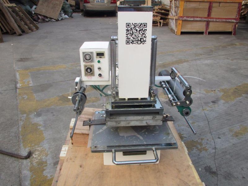 Manual Hot Foil Stamping Machine for Leather Card Embossing