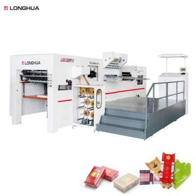 Yes Computerized One Year Warranty Longhua Brand Automatic Die Cutting Creasing Hot Foil Stamping Machine