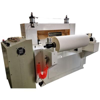 Embossing Machine with Heated Rolls for Nonwoven Fabric Pattern
