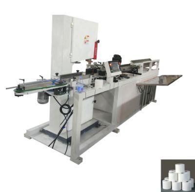 Toilet Paper and Kitchen Towel Paper Band Saw Cutting Machine