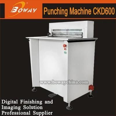 Heavy-Duty CKD600 Hole Punching Machine for Book Binding