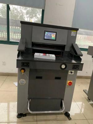 Hydraulic Paper Cutter Machine Economical Paper Trimmer Guillotine H490TV7