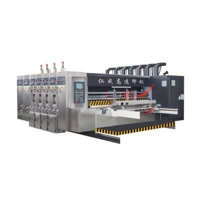 Automatic 4color Corrugated Paperboard Printing Slotting Die Cutter Machine