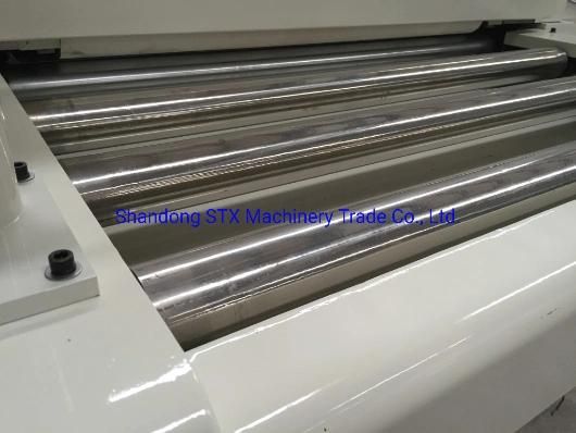 Wood Texture Grain Heat Transfer Press Machine Hydraulic Embosser with Rollers