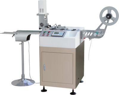 Jc-3080 High Speed Ultrasonic Label Cutting Machine for Garment Wash Care Labels / Jingda Satin Ribbon Label Cutting Machine in China