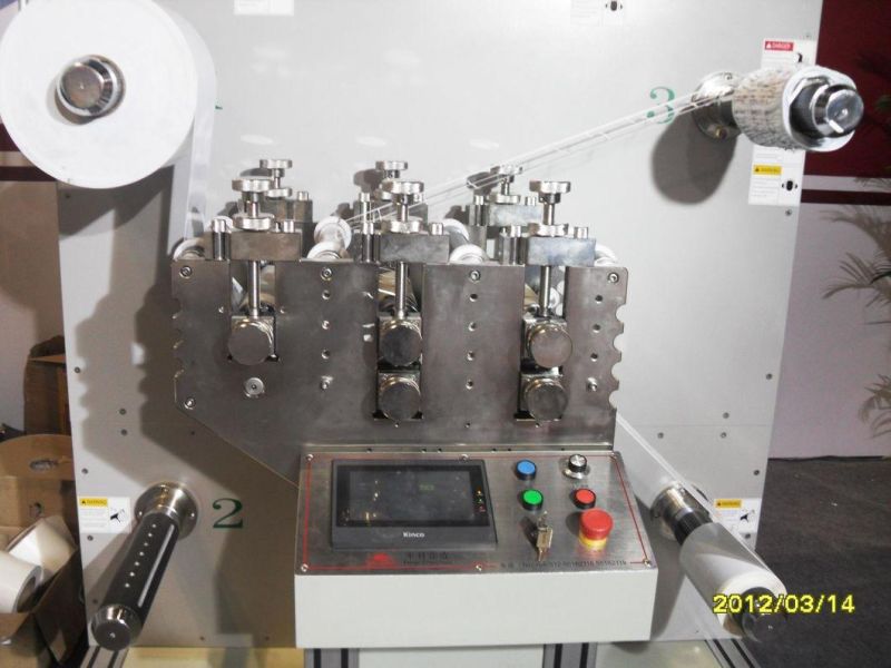 Tape Adhesive Film Rotary Die Cutting Machine Round Blade Cutter