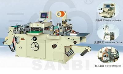 Full-Automatic Roll-Roll Continuous Free Adhesive Tape Die Cutter
