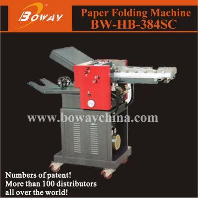 Boway 22000sheets/Hour Industrial Paper Folding Machine with Cross Folder 384sc