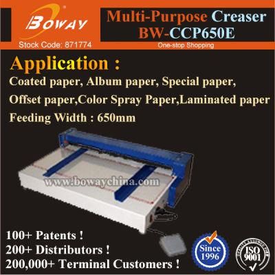 A3 A4 Special Color Spray Laminated Paper Creaser Perforator Creasing Perforating Machine