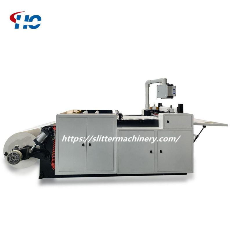 Automatic Jumbo Roll Office Paper Adhesive Cross Cutting Machinery Manufacturer