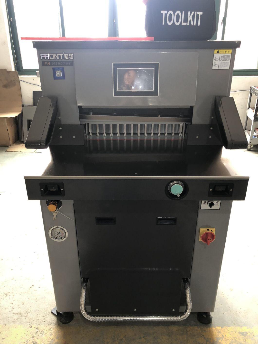 Hydraulic Paper Cutting Machine Hydraulic Paper Cutter Guillotine Automatic Paper Cutter 490mm