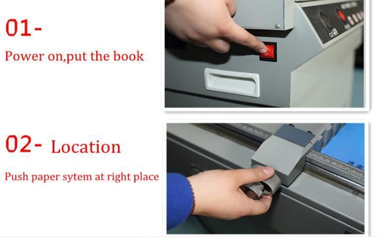 Microcomputer Precise Electric Paper Cutter for Front Brand 450mm G450vs+ Guillotine CE
