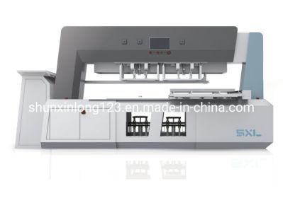 Automatic Double Heads Stripping Machine with Manipulator Arms After Die Cutting Carton Medicine Cosmetics Box