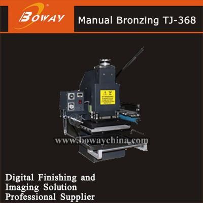 High Frequency Small Hand Operating Manual Bronzing Embossing Machine for Book Cover