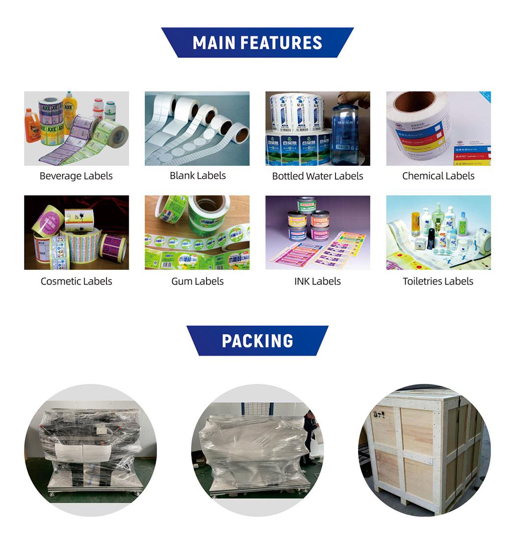 Automatic Paper Feed Label Sticker Cutting Machine