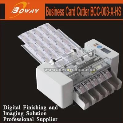 Boway 280 Pieces/Min A3+ Paper Namecard Size Full-Auto Business Name Card Cutter (High Speed)