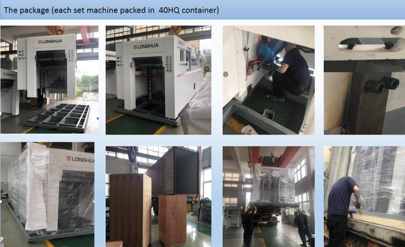 Heat System Flatbed Die Cutting Machine for Clear Box/Plastic Package