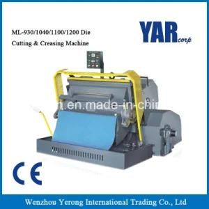 High Quality Ml Series Manual Die Cutting and Creasing Machine with Ce for Sale