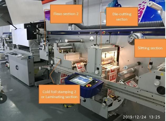 Digispark Digital Label Foil Stamping and Varnishing Printing Machine