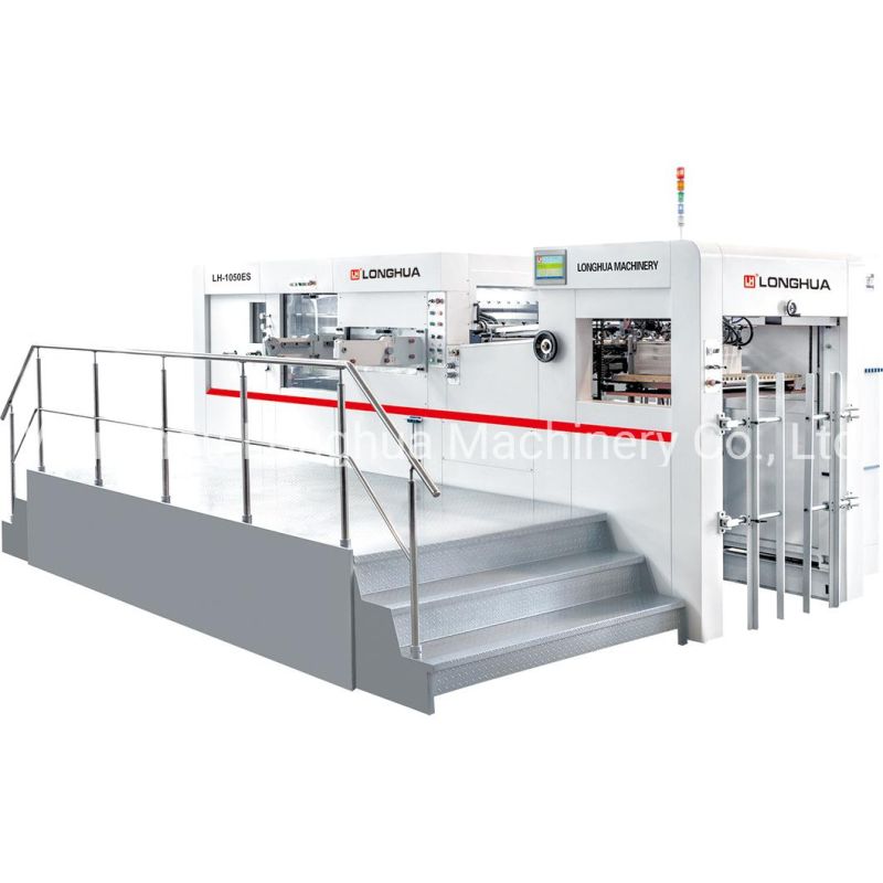Lh1050es Model Automatic Die Cutting Machine with Striping Section (especial for cardboard)