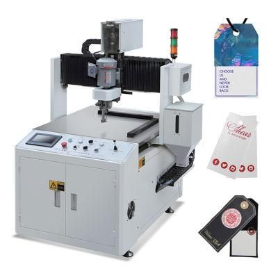 High-Speed Hang Tag Paper Hole Punch Machine