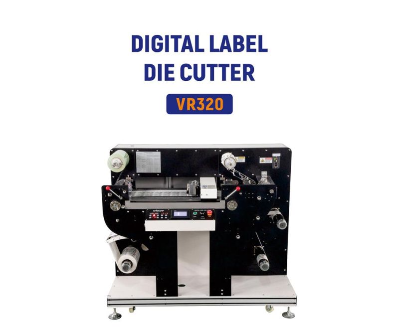 Auto Feeding and Waste Removal System Sticker Vinyl Roll Cutter