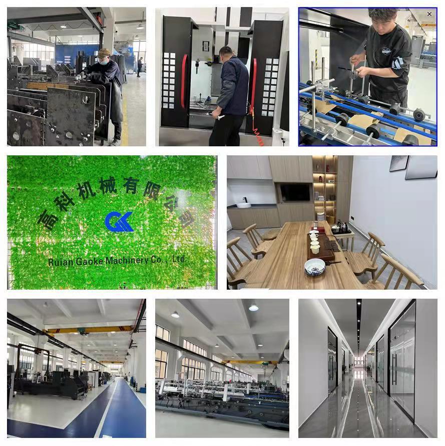 Automatic Paper Folding Machine Factory (GK-800CS)