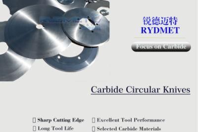 Carbide Cemented Tungsten Circular Knives Slitters